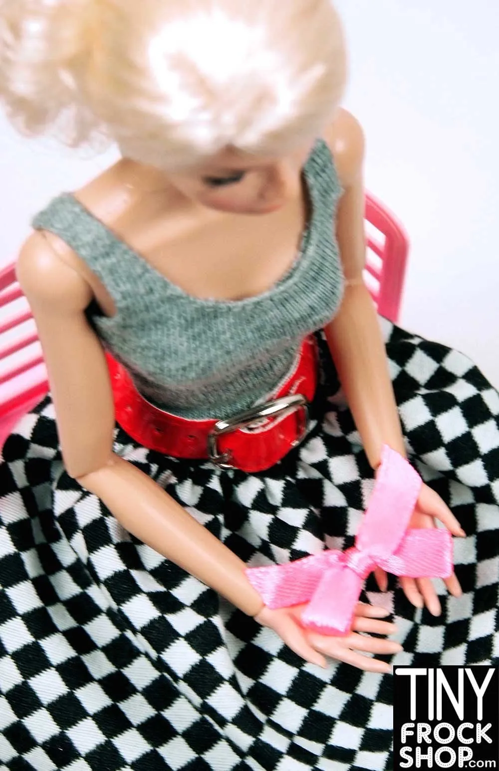 1.5 Inch Wide - 12" Fashion Doll Satin Pre-Made Mixed Color Bows - Pack of 12