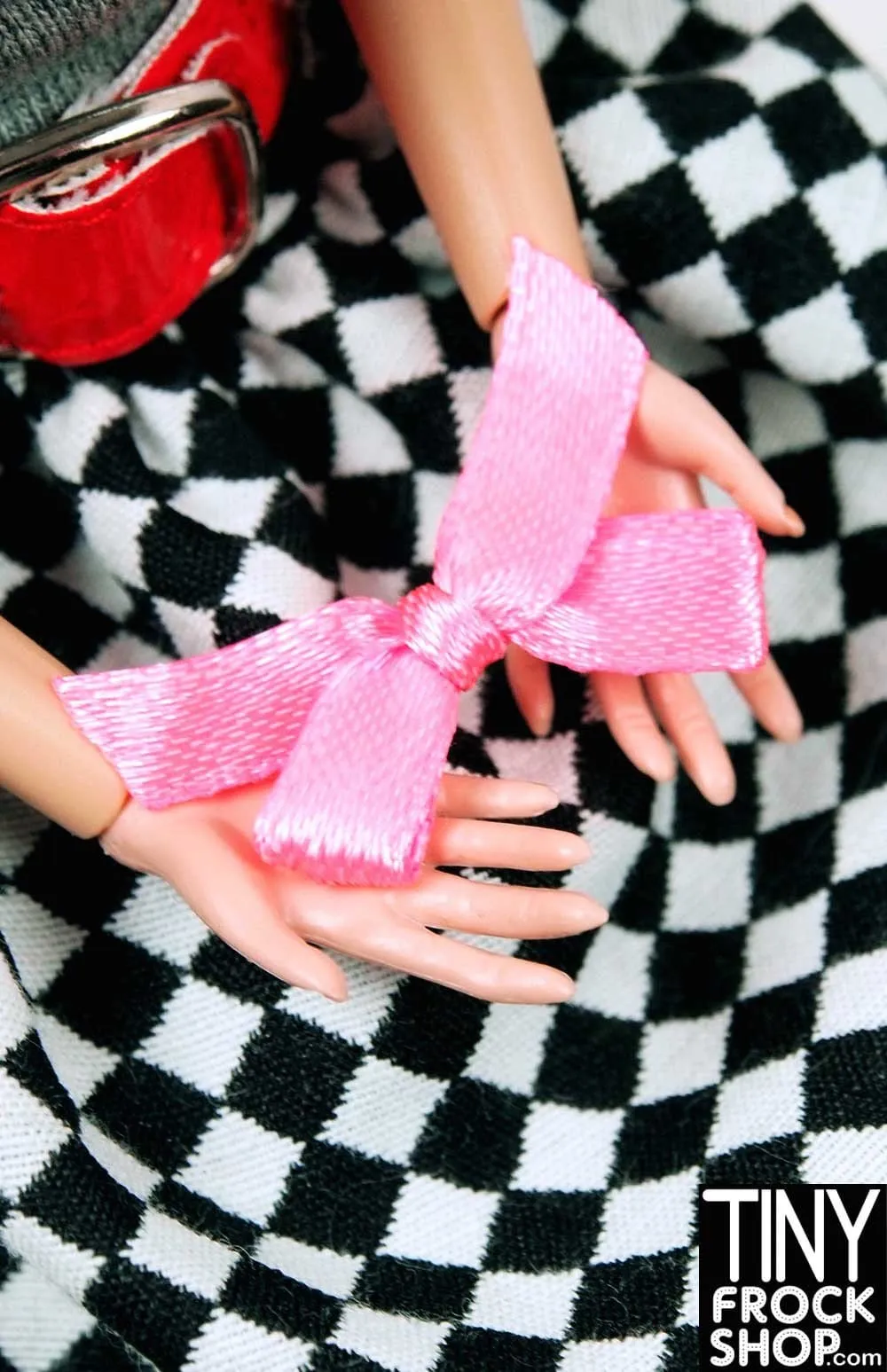 1.5 Inch Wide - 12" Fashion Doll Satin Pre-Made Mixed Color Bows - Pack of 12