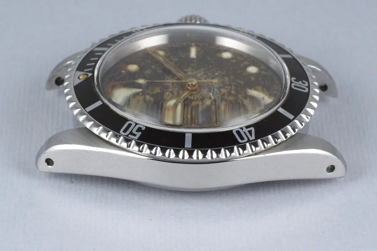 1961 Rolex Submariner 5512 PCG with Tropical Gilt Chapter Ring 2 Line Dial