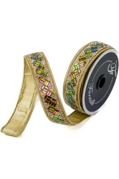 1" Jubilee Jewel Ornamate: Multi (10 Feet)