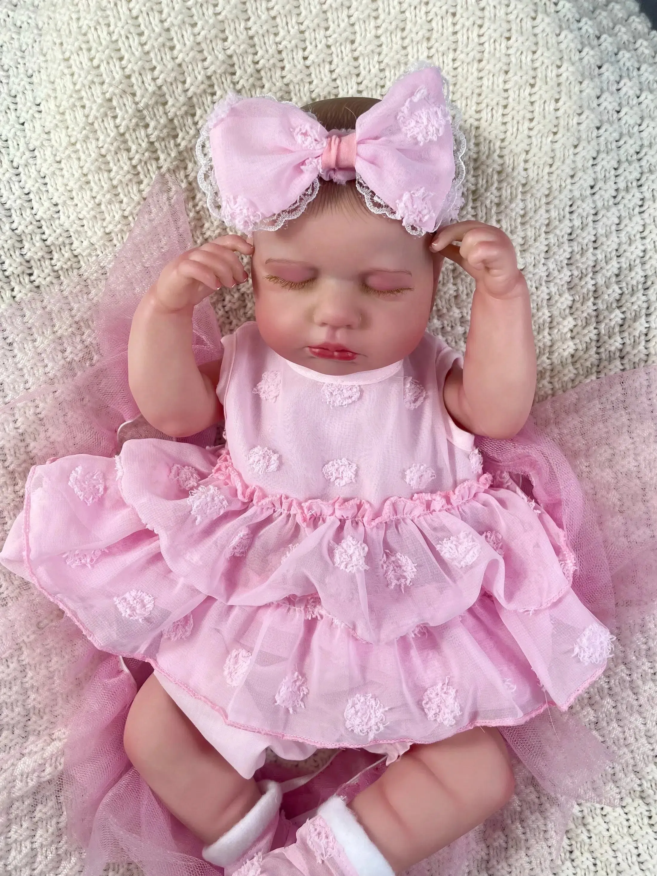 20 Inch Full Body Silicone Vinyl Reborn Bella