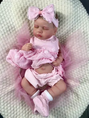 20 Inch Full Body Silicone Vinyl Reborn Bella