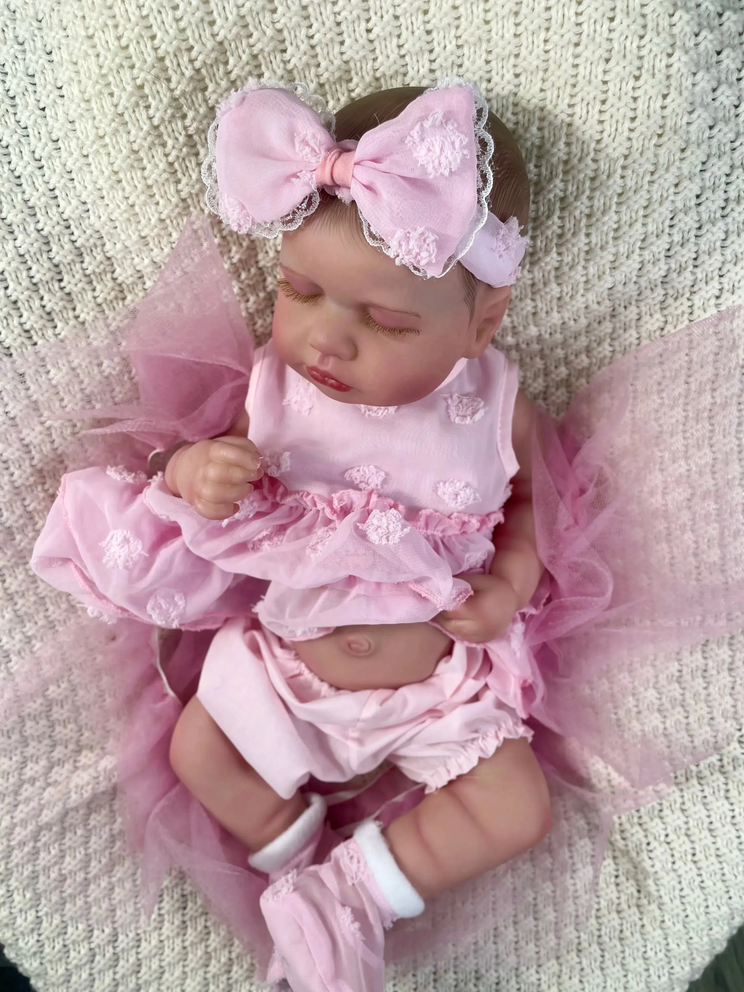 20 Inch Full Body Silicone Vinyl Reborn Bella