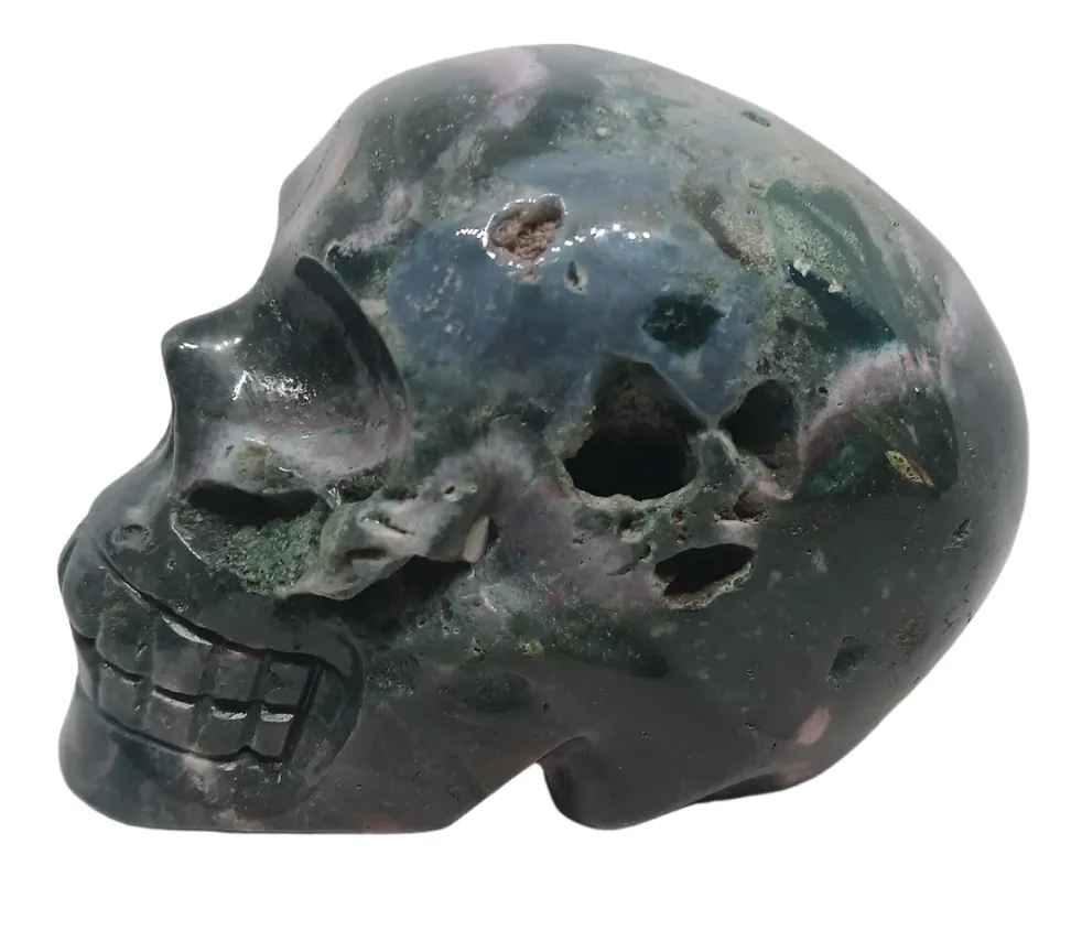 311G Ocean Jasper Crystal Skull