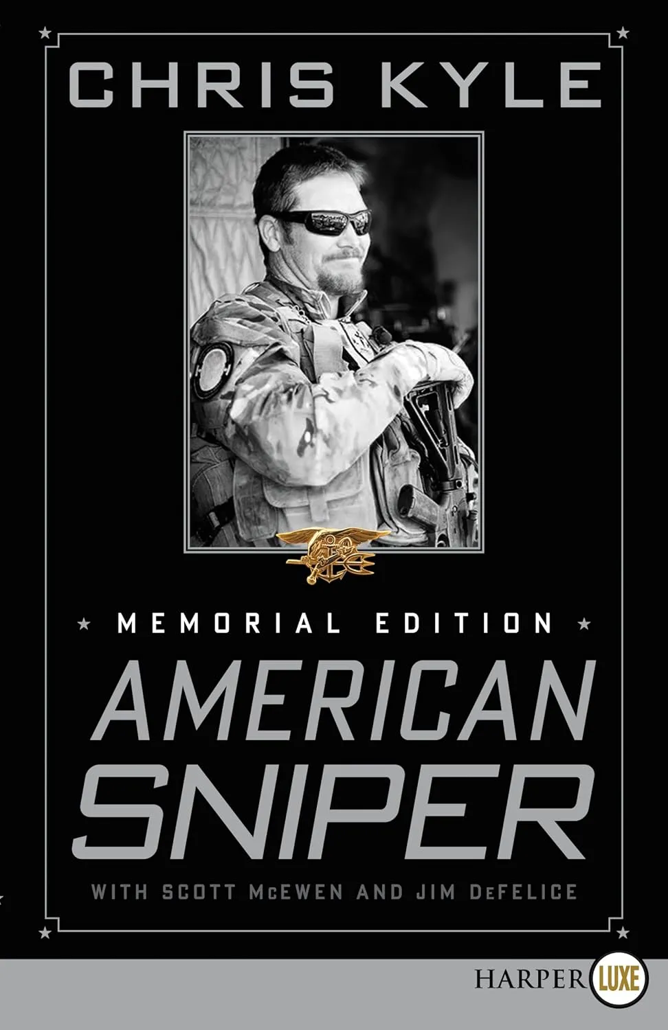 American Sniper: Memorial Edition Paperback  Large Print, October 15, 2013
