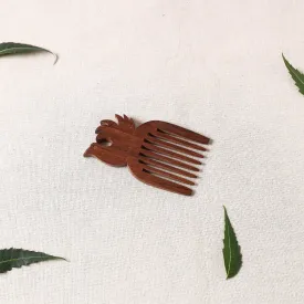 Bijnor Hand Carved Steam Beech Wood Comb (Small)