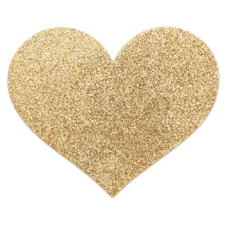 Bijoux Indiscrets Reusable Heart Nipple Sticker