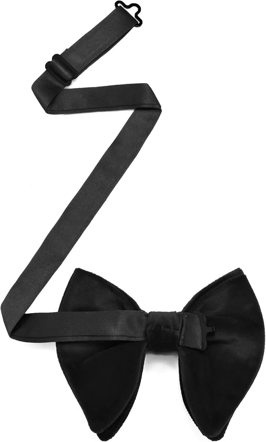 Branduce Velvet Bow Ties for Men Oversize Pre-tie Bowtie Tuxedo Bowties for Wedding