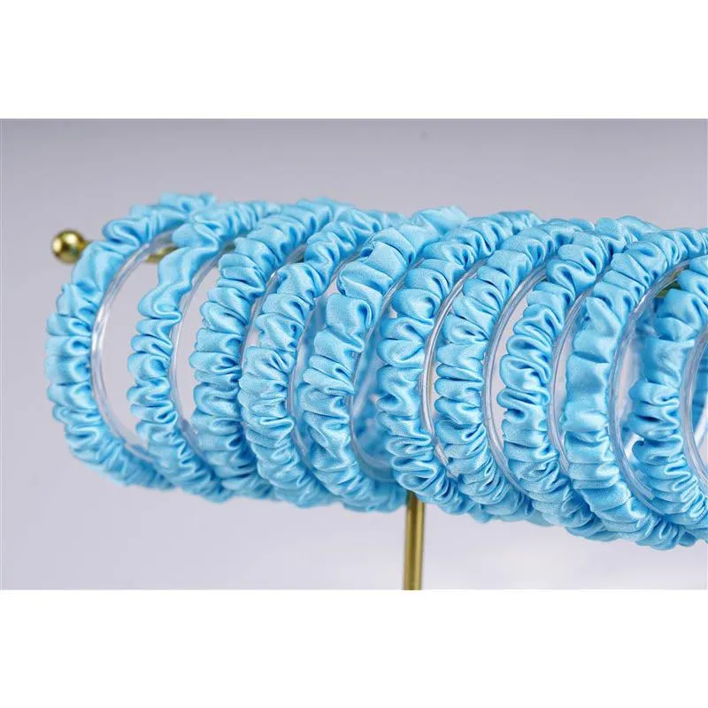 Celeste silk scrunchies mini