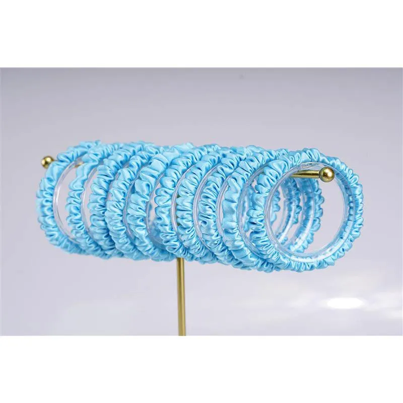 Celeste silk scrunchies mini