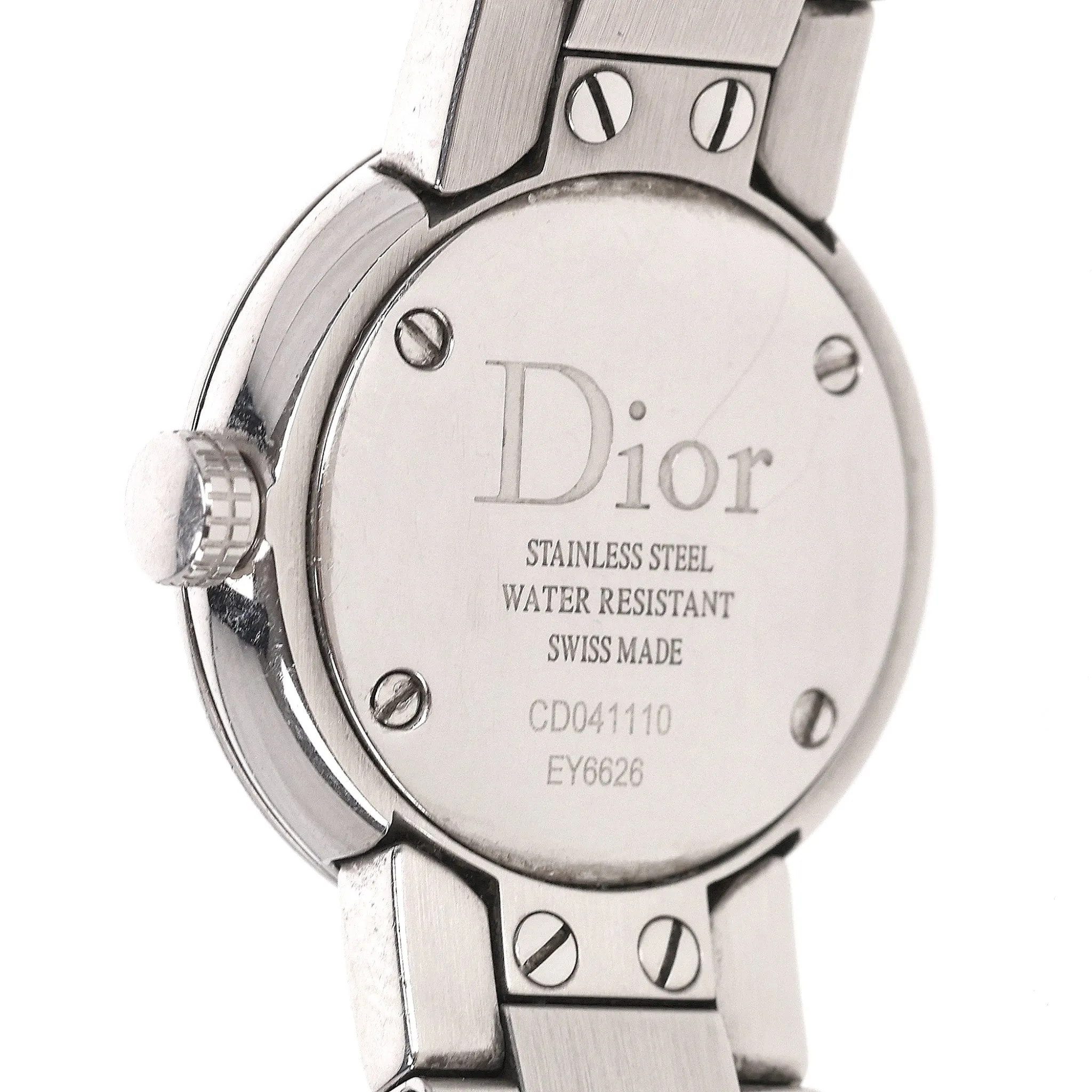 Christian Dior Diamond Dot Dial & Mother Of Pearl Baby D Watch