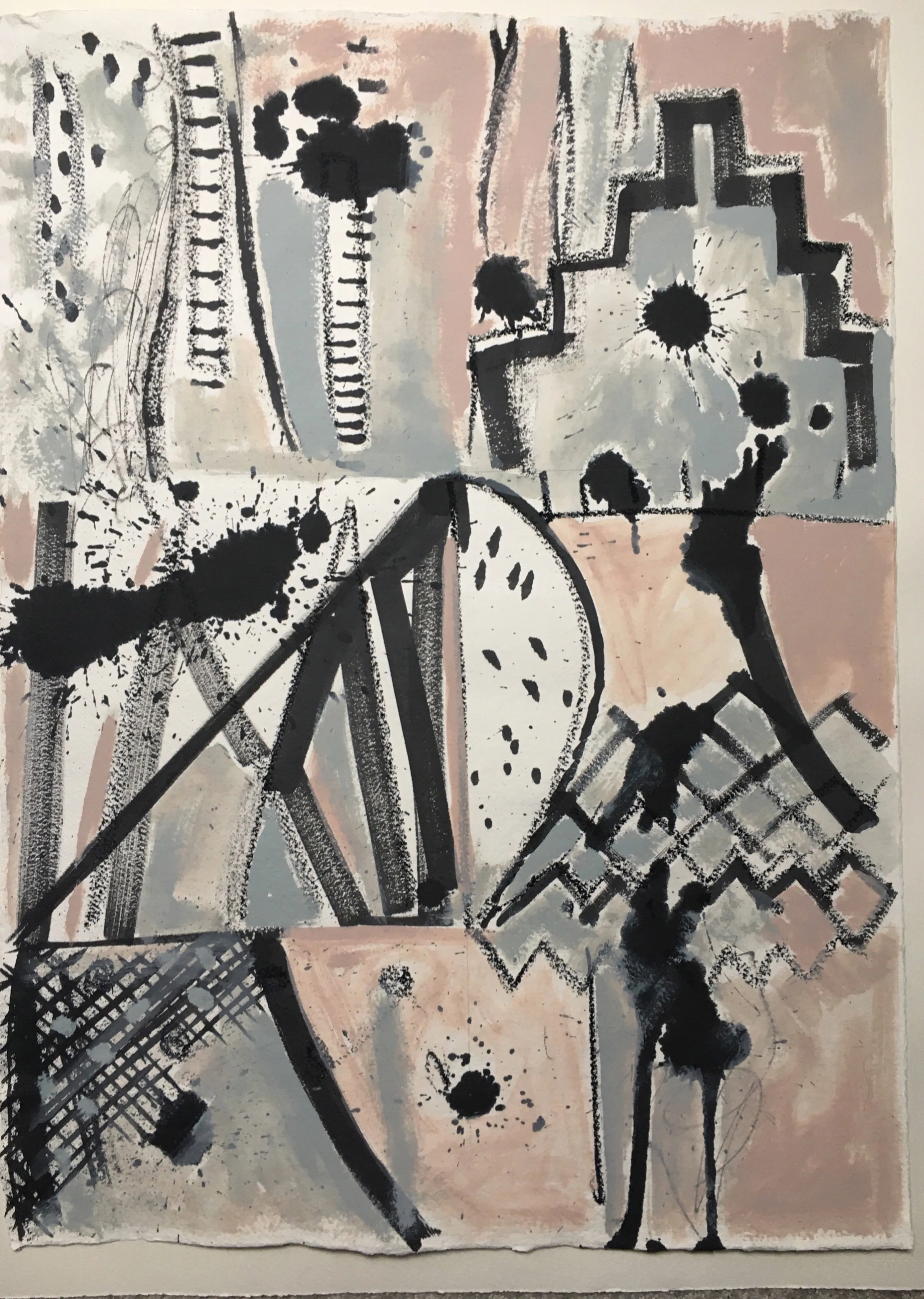 Connections Watercolour Painting