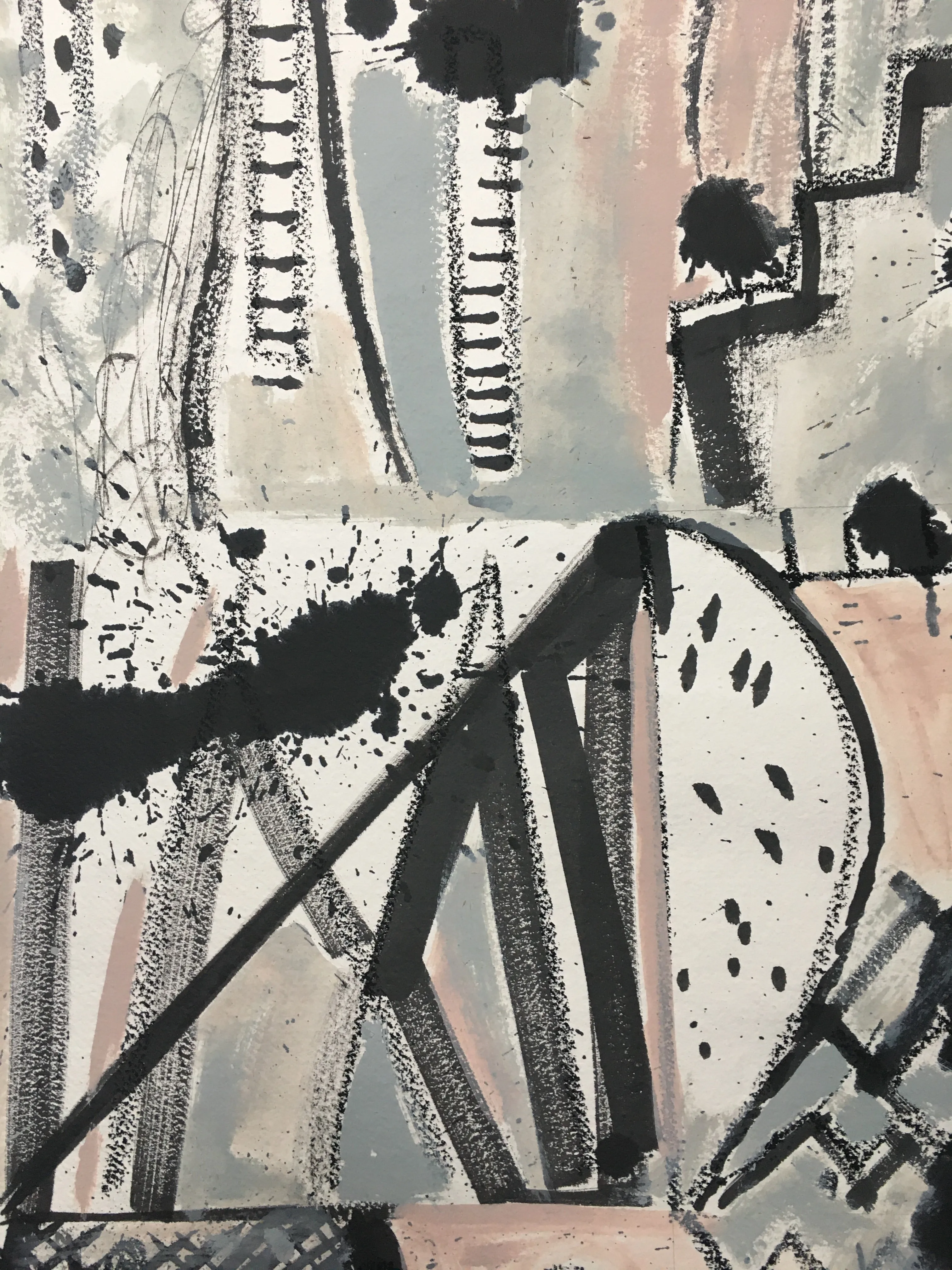 Connections Watercolour Painting