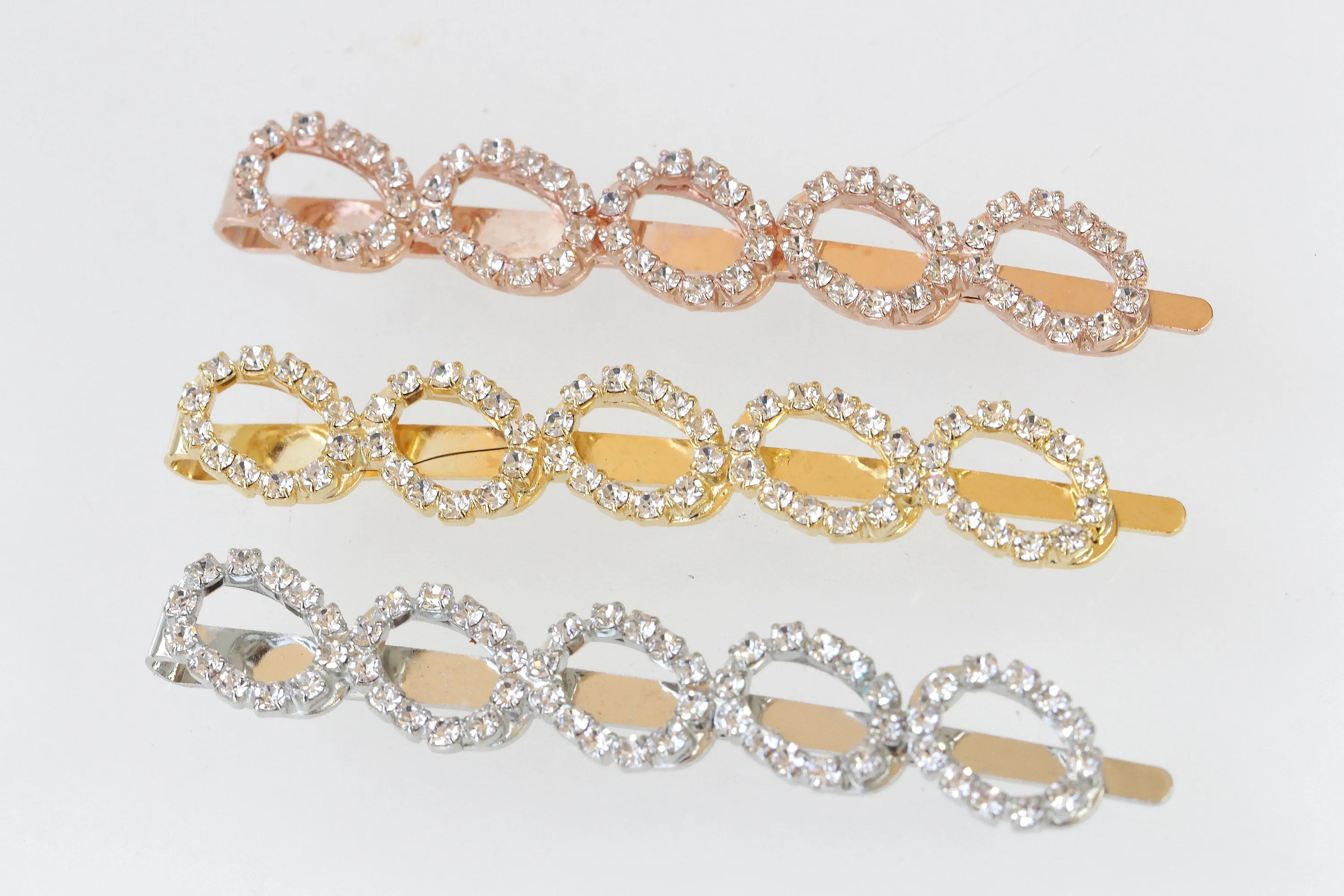 CRYSTAL BOBBY PINS