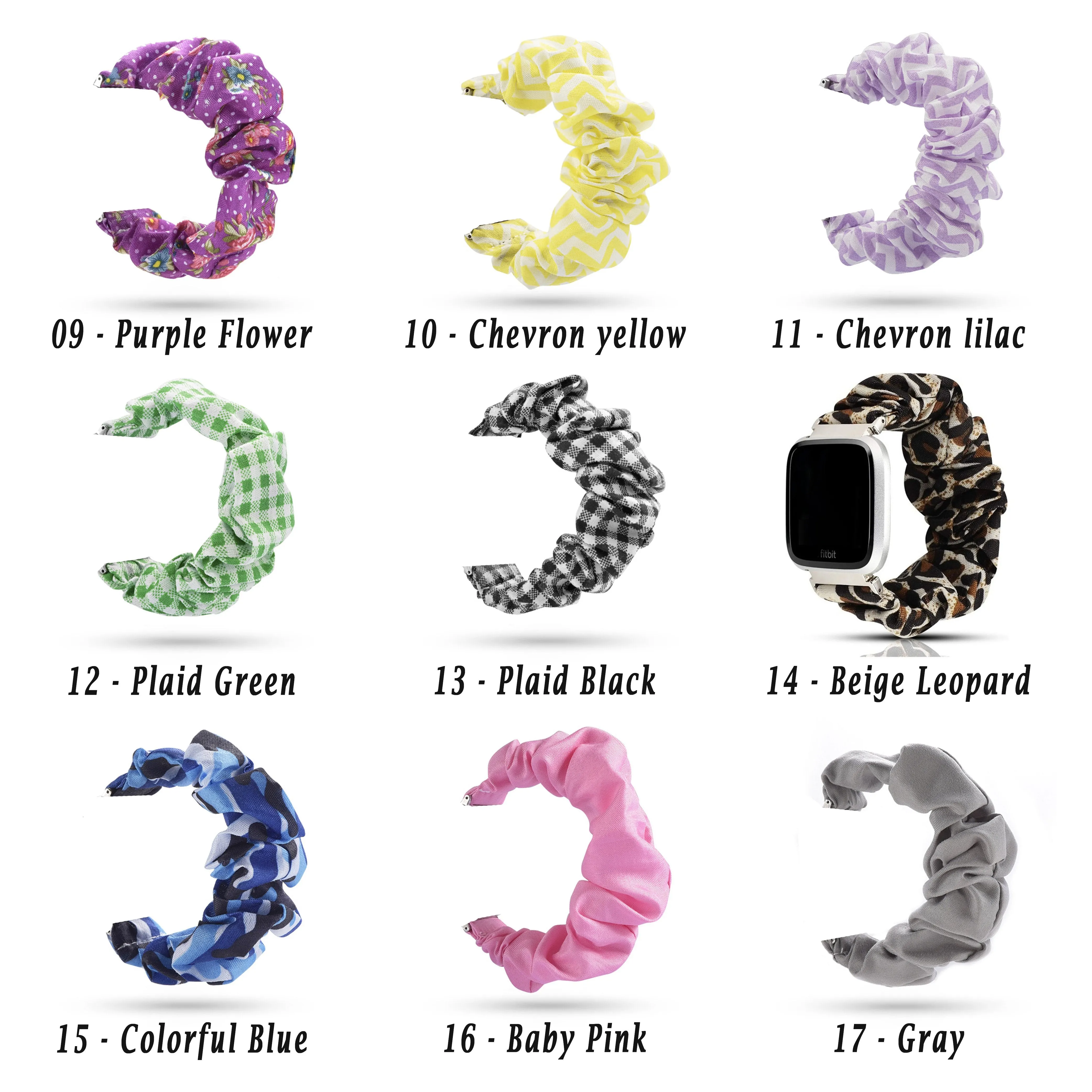 Elastic Fitbit Versa scrunchies Rainbow LBGT Pride colorful equality scrunchie band, fabric stretch 23mm watchband, cute summer scrunchy