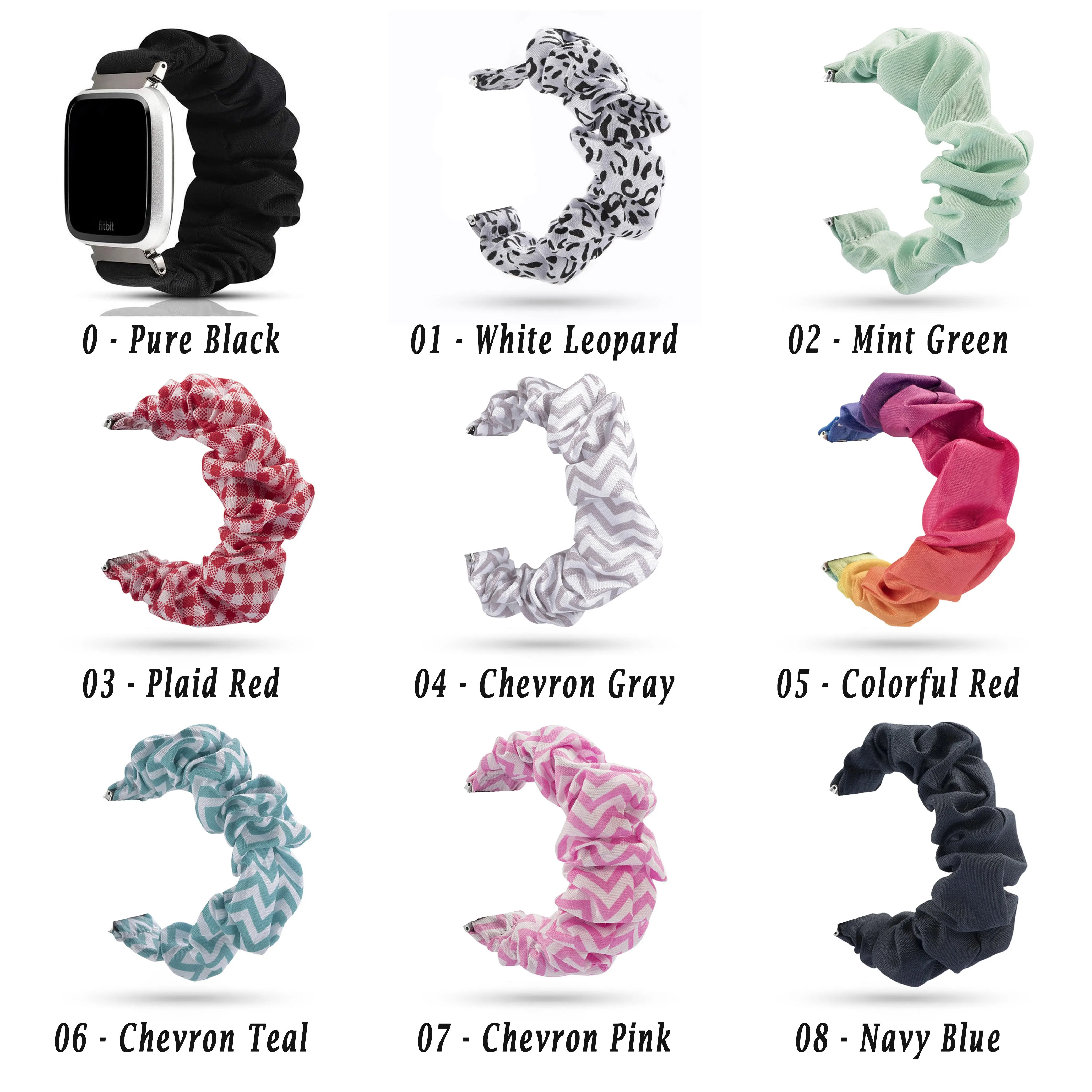 Elastic Fitbit Versa scrunchies Rainbow LBGT Pride colorful equality scrunchie band, fabric stretch 23mm watchband, cute summer scrunchy