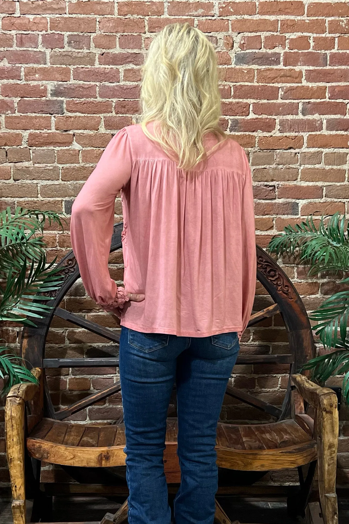 Floral Embroidered Top by POL