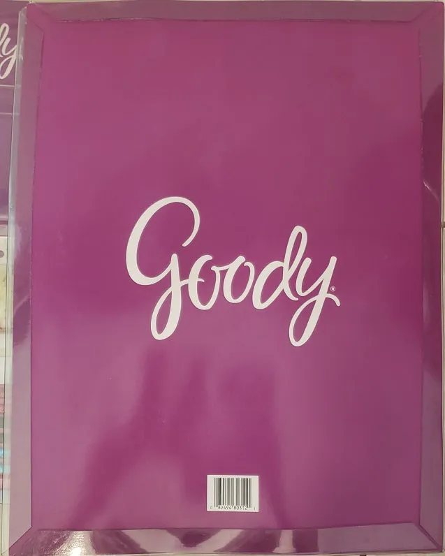 Goody Purple Comb, Yellow Everyday Styling Hair Brush, and Hair Accessories Complete Set