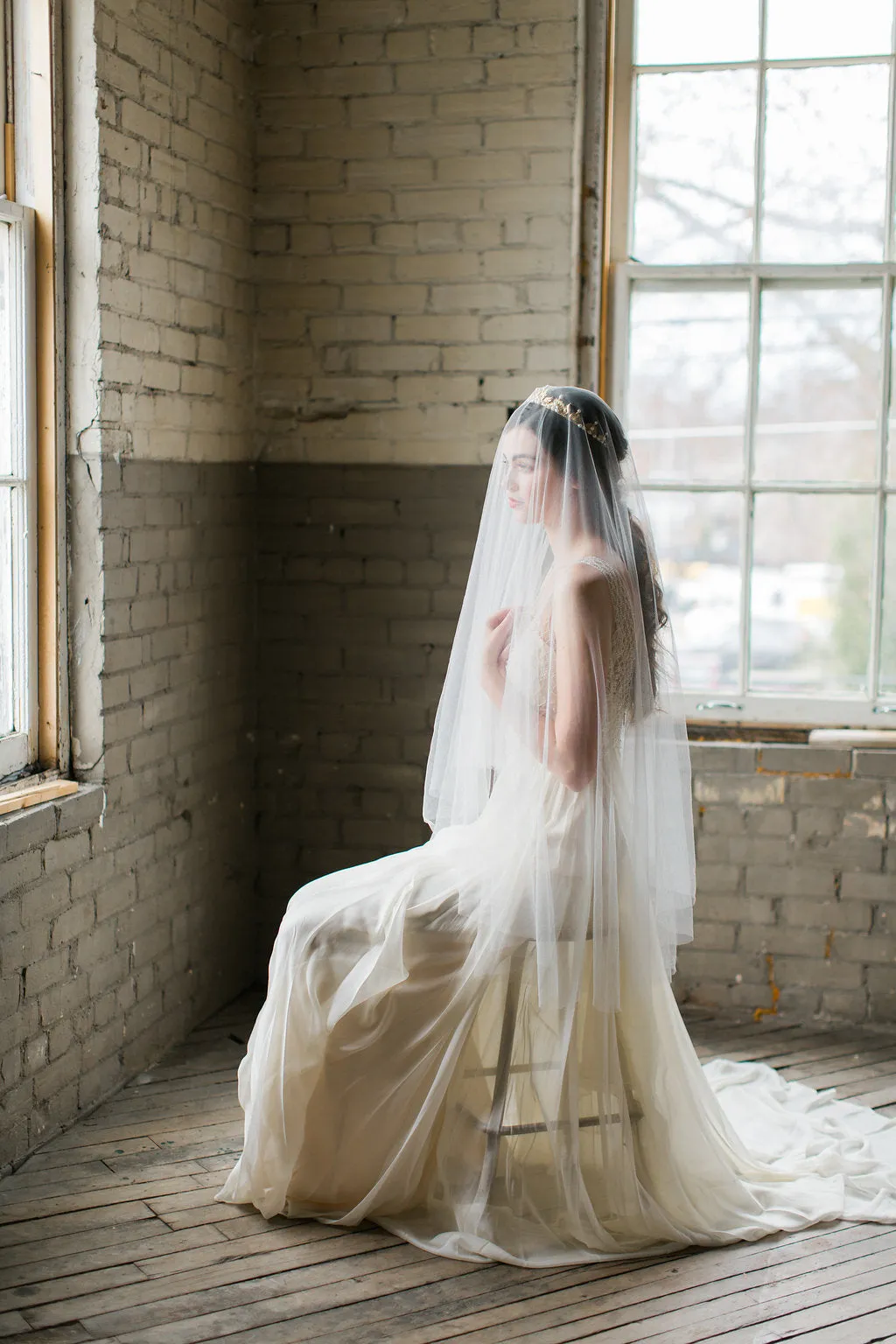 GOSSAMER | Circle Drop Veil