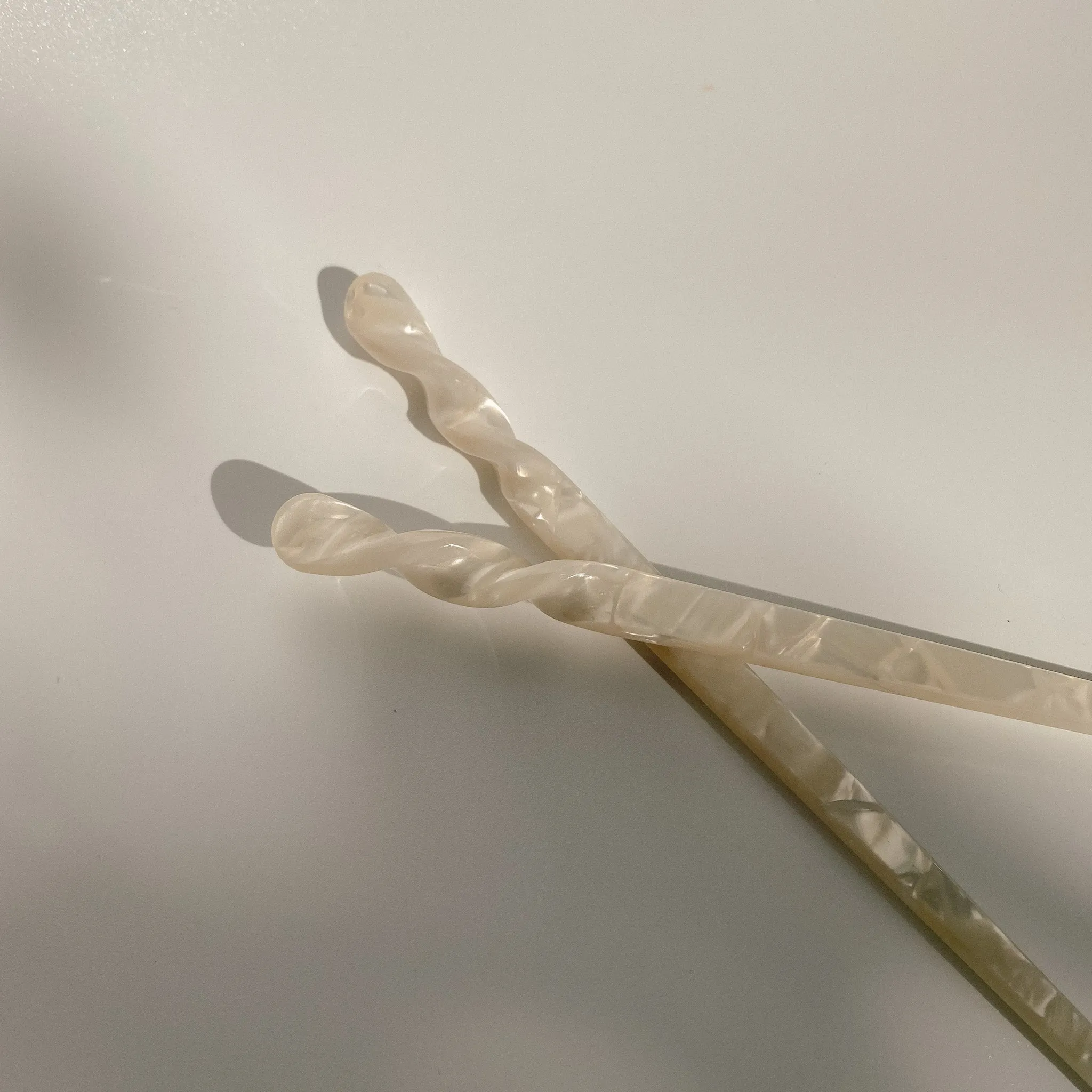 Ivory Tortoise Hair Stick