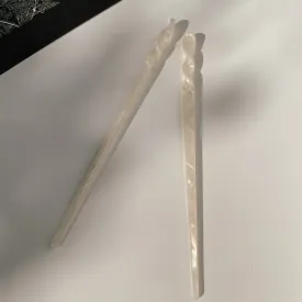 Ivory Tortoise Hair Stick