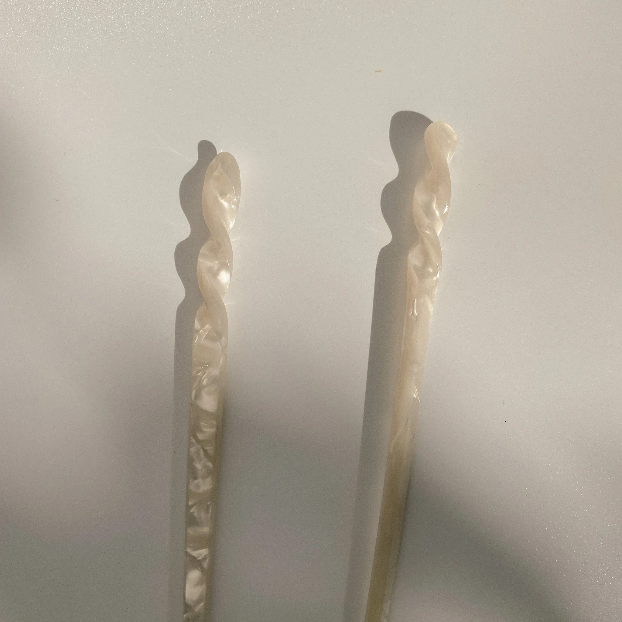 Ivory Tortoise Hair Stick