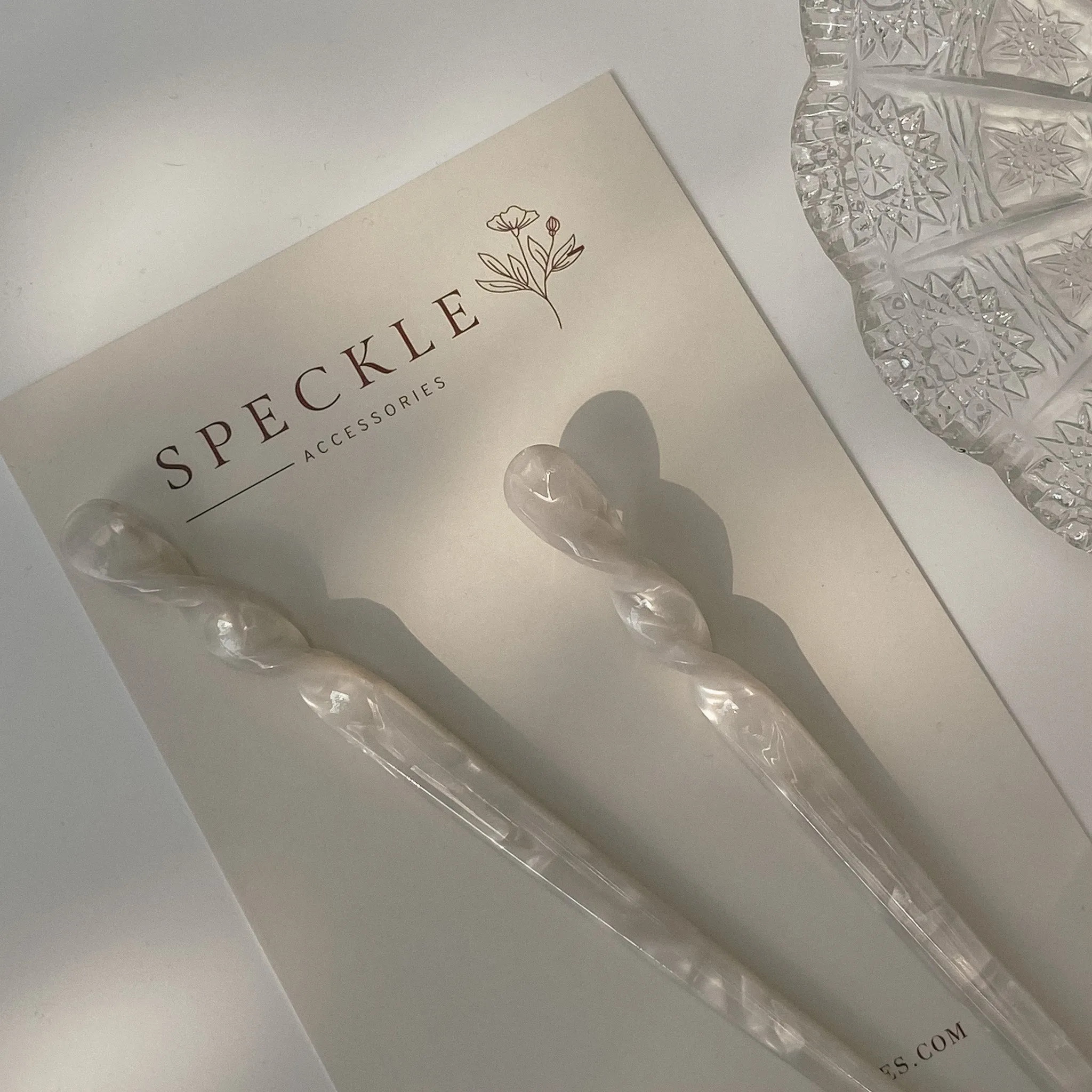 Ivory Tortoise Hair Stick