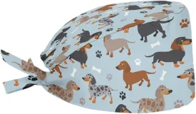 JoyLamoria Novelty Printed Cap with Sweatband Women Men Adjustable Tie Back Hats for Paiting