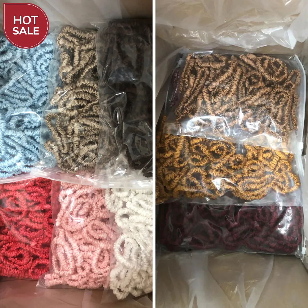 Mini Silk Scrunchie Custom Wholesale