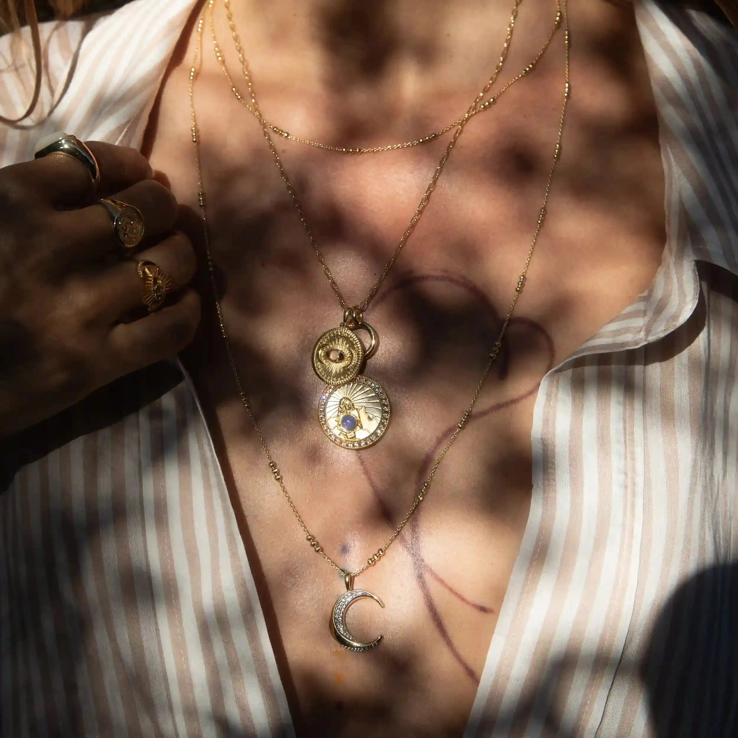 Mother Earth Goddess Necklace