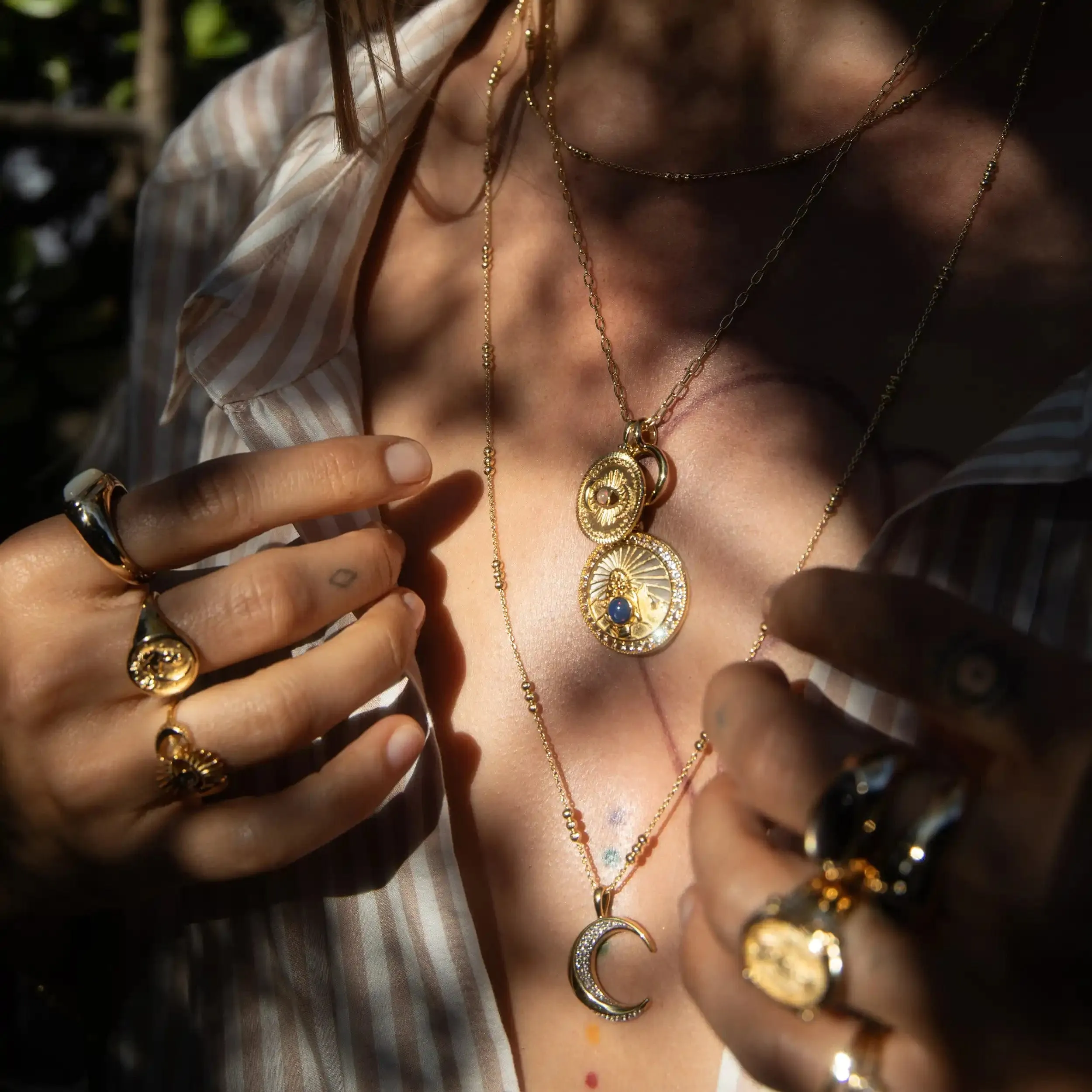 Mother Earth Goddess Necklace