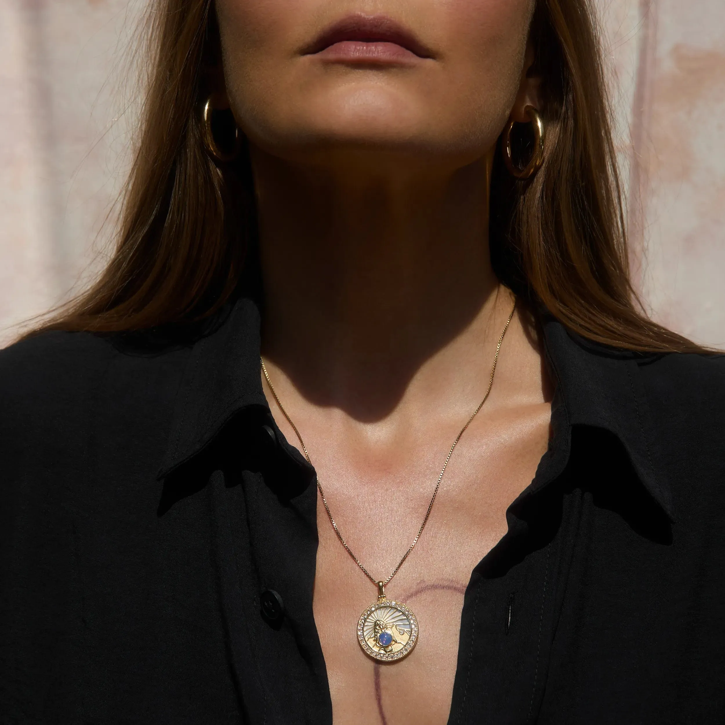 Mother Earth Goddess Necklace