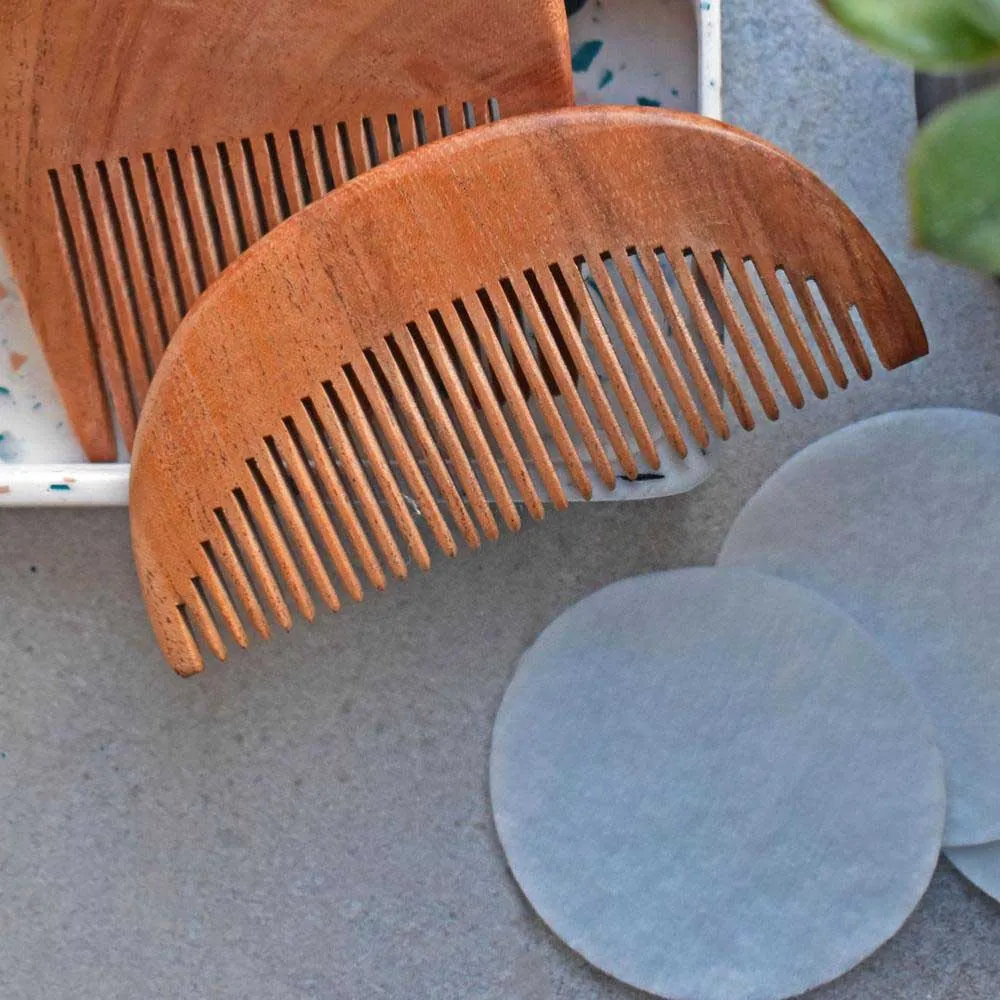 Neem Wood Wide Toothed Comb