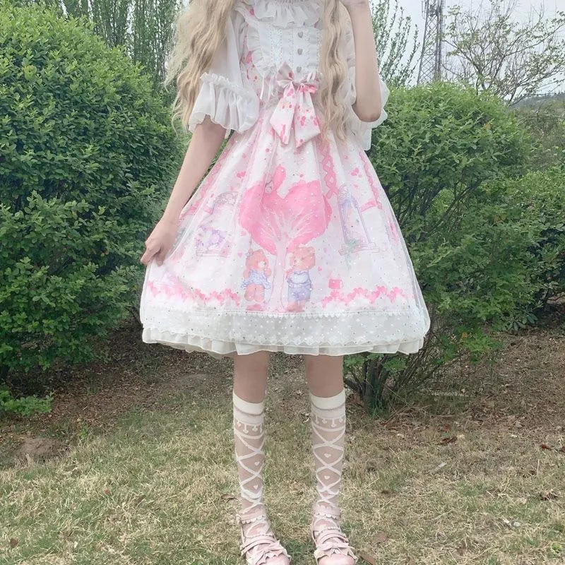 Neko Family Tree Lolita Dress