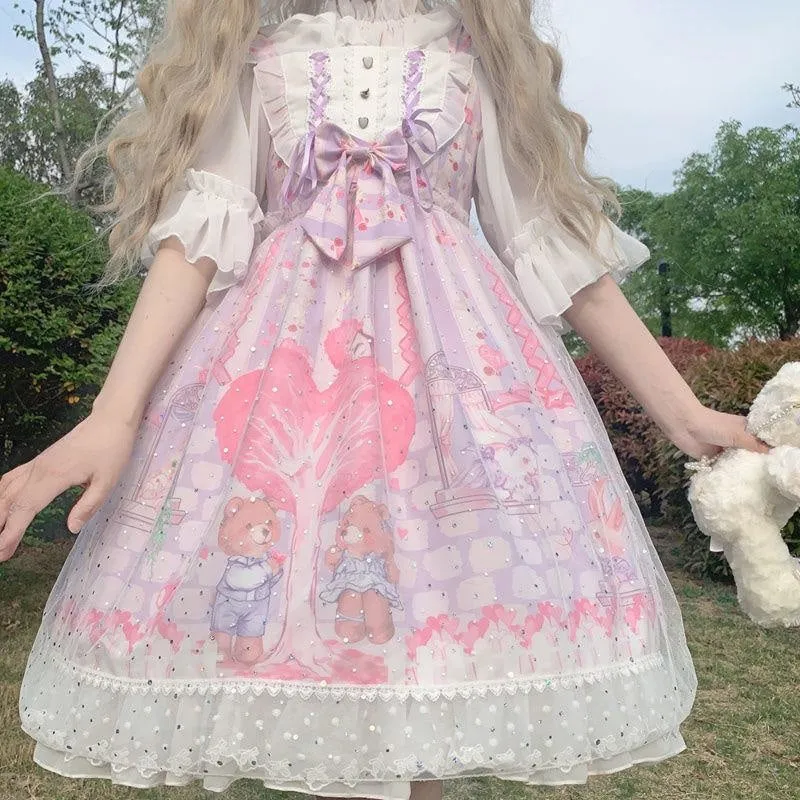Neko Family Tree Lolita Dress
