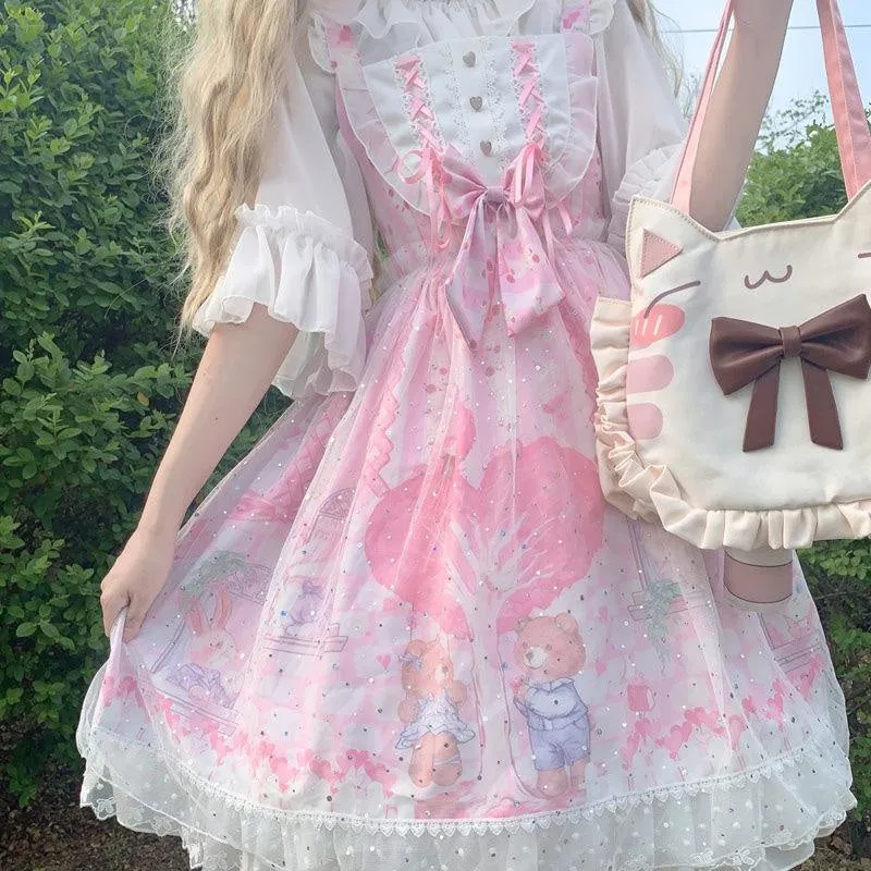 Neko Family Tree Lolita Dress