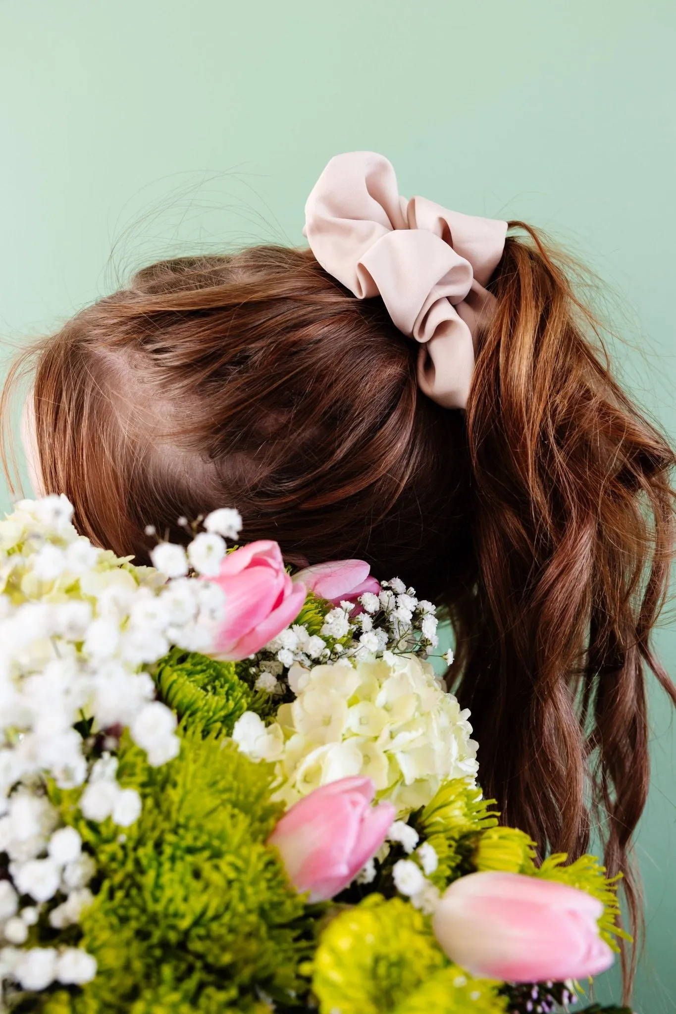 Oat Milk Jumbo Scrunchie