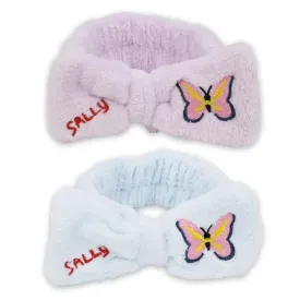 PERFECTSIGHT Spa Headband for Washing Face, 2 Pack Cute Animal Hair Band for Washing Face Shower Yoga Sports Beauty Skincar Party, Soft Fluffy Makeup Headband, Kawaii Facial Headbands for Woman Girls