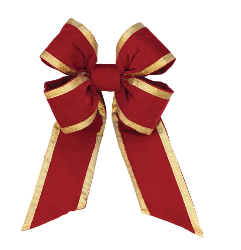 Premium Holiday Red Velvet Bow - Multiple Options