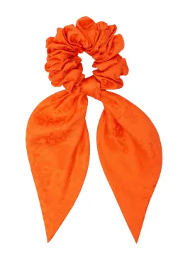 Scarf Scrunchie in Orange