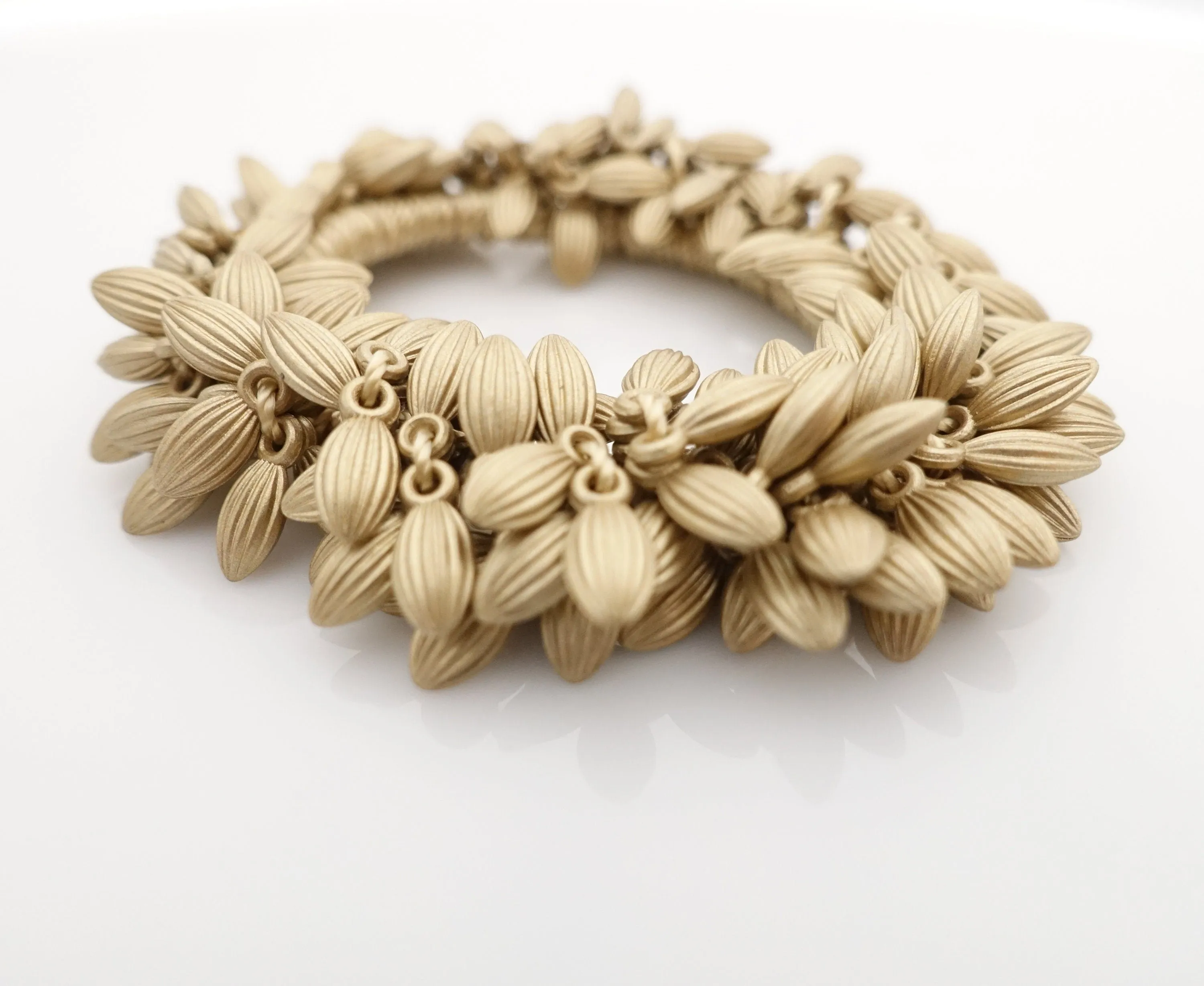 seeds beaded hair elastic scrunchies woman hair accessories
