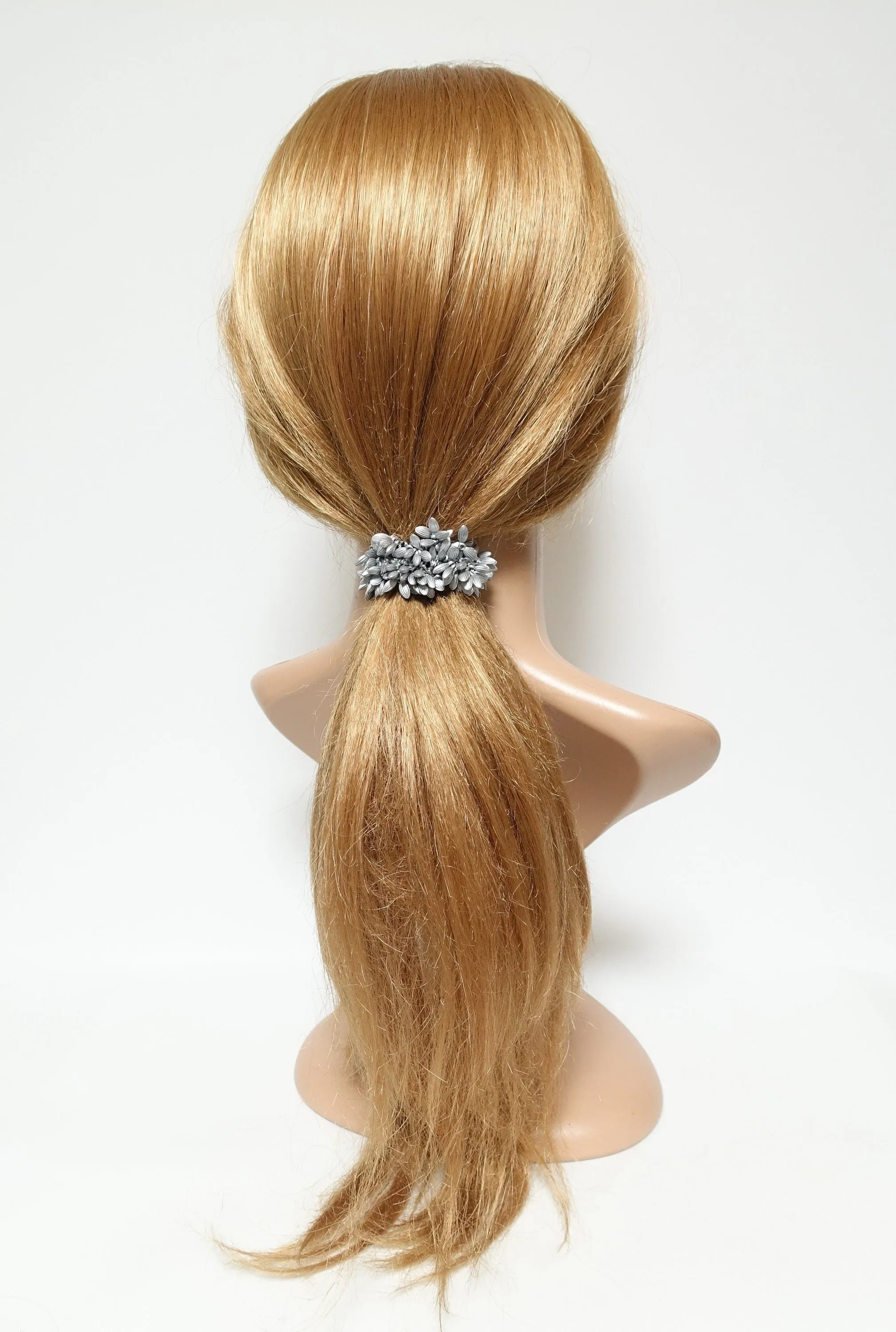 seeds beaded hair elastic scrunchies woman hair accessories