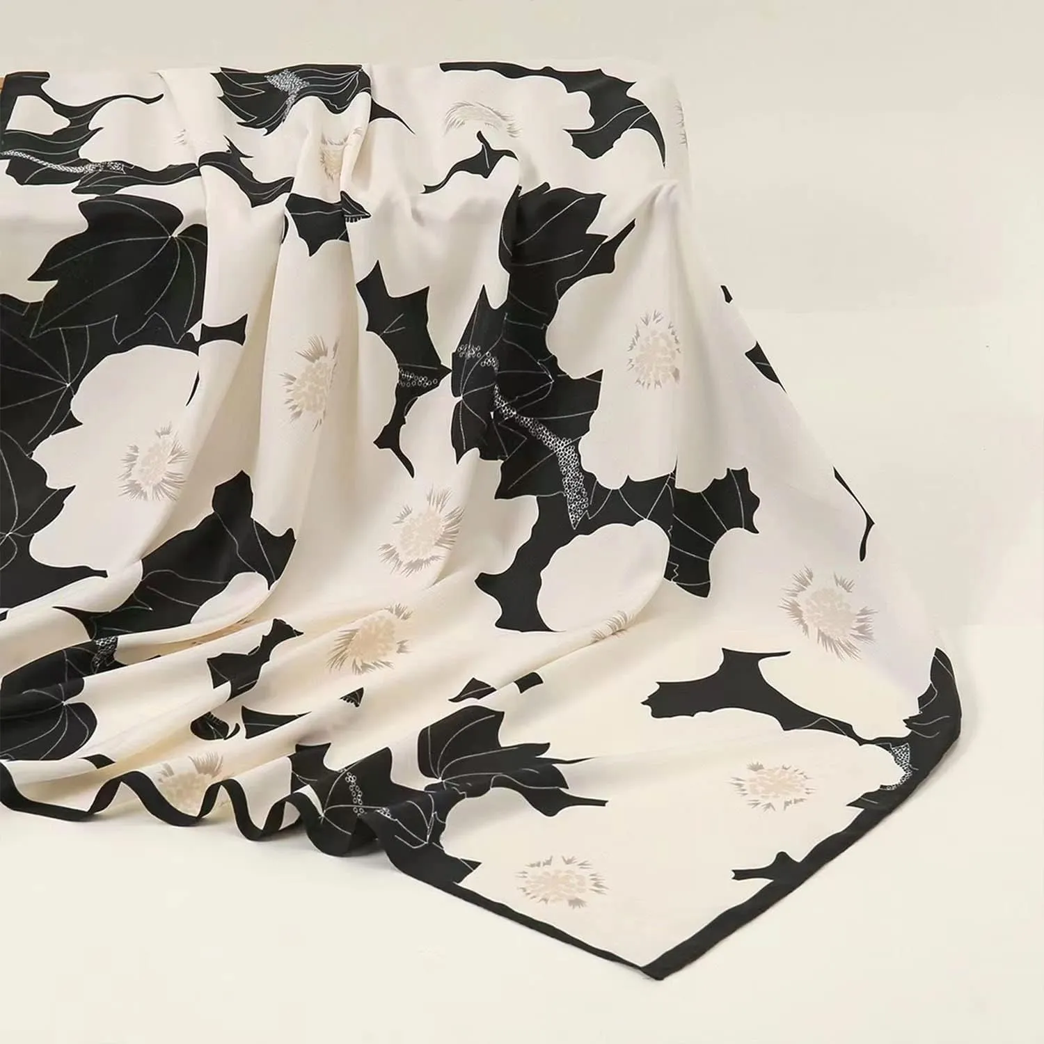 Silk Scarf for Hair - Head Scarf for Women, Lightweight Satin Scarf for Hair Wrapping and Sleeping at Night, 35"x35"