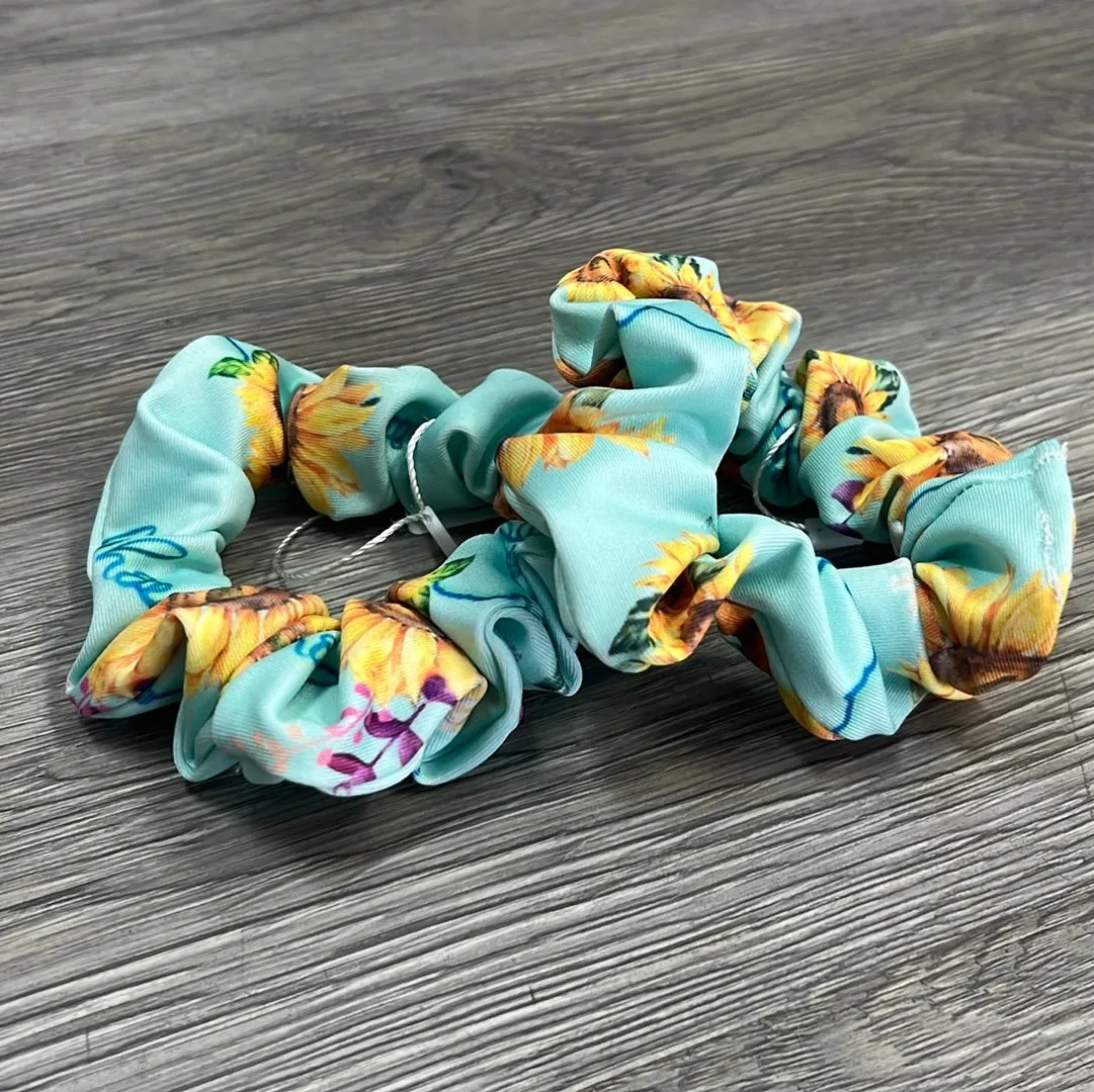 Teal Thrill Tahoe Scrunchie