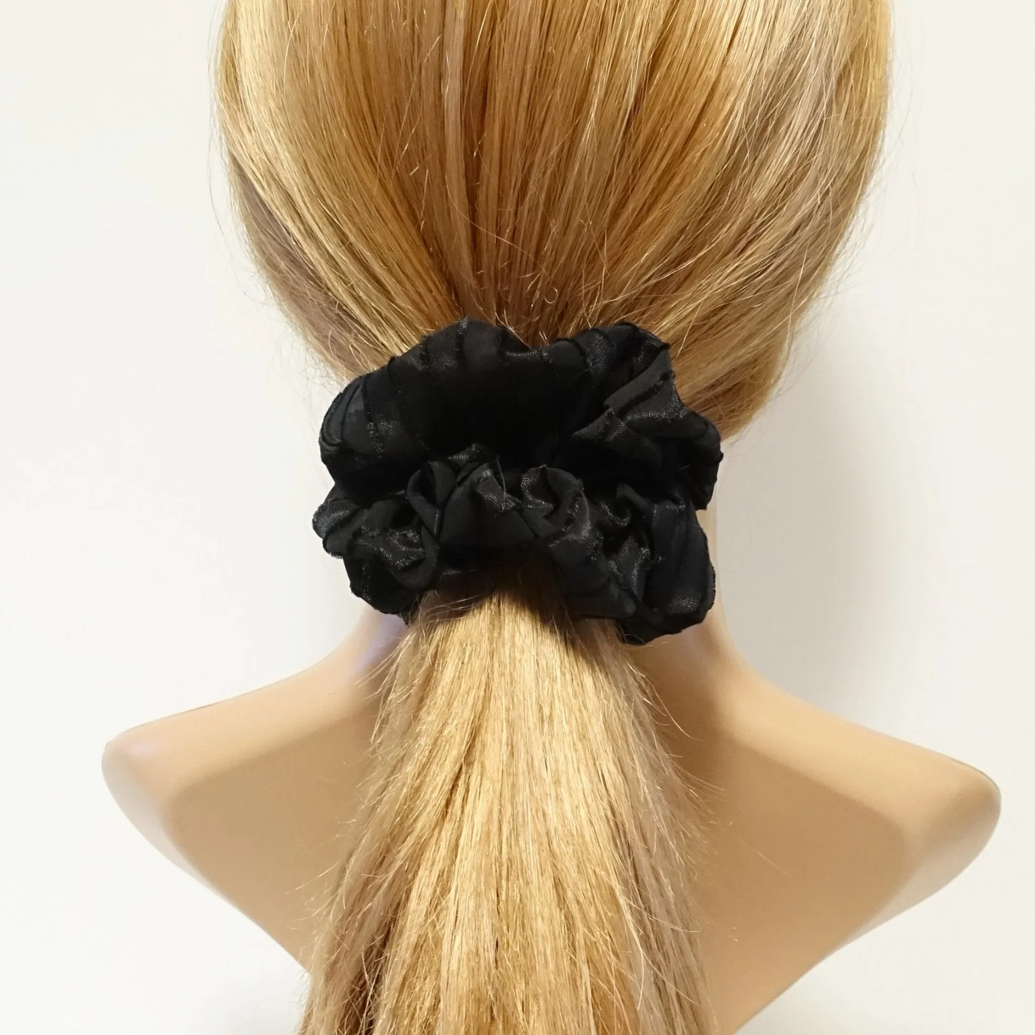 texture stripe scrunchies fabric peel stripe block pattern hair scrunchy