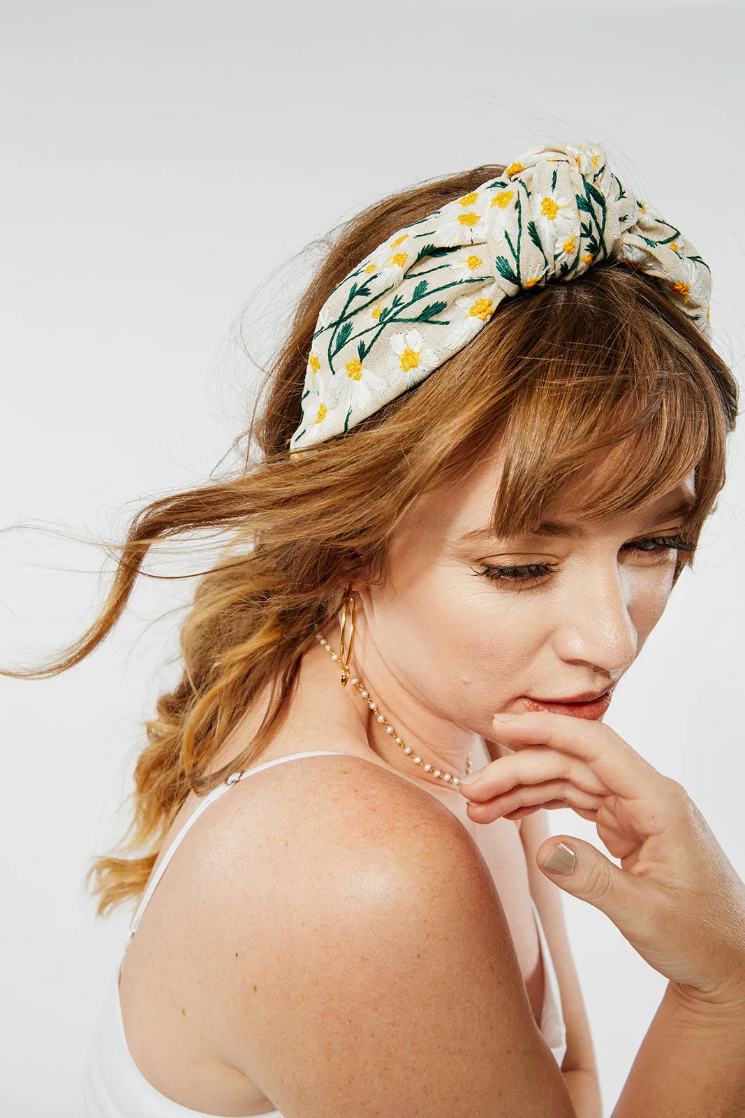 The Charlotte Knot Headband | Wide Knot Headband | Multiple Fabrics | Luxury Designer Headband | Made to Order