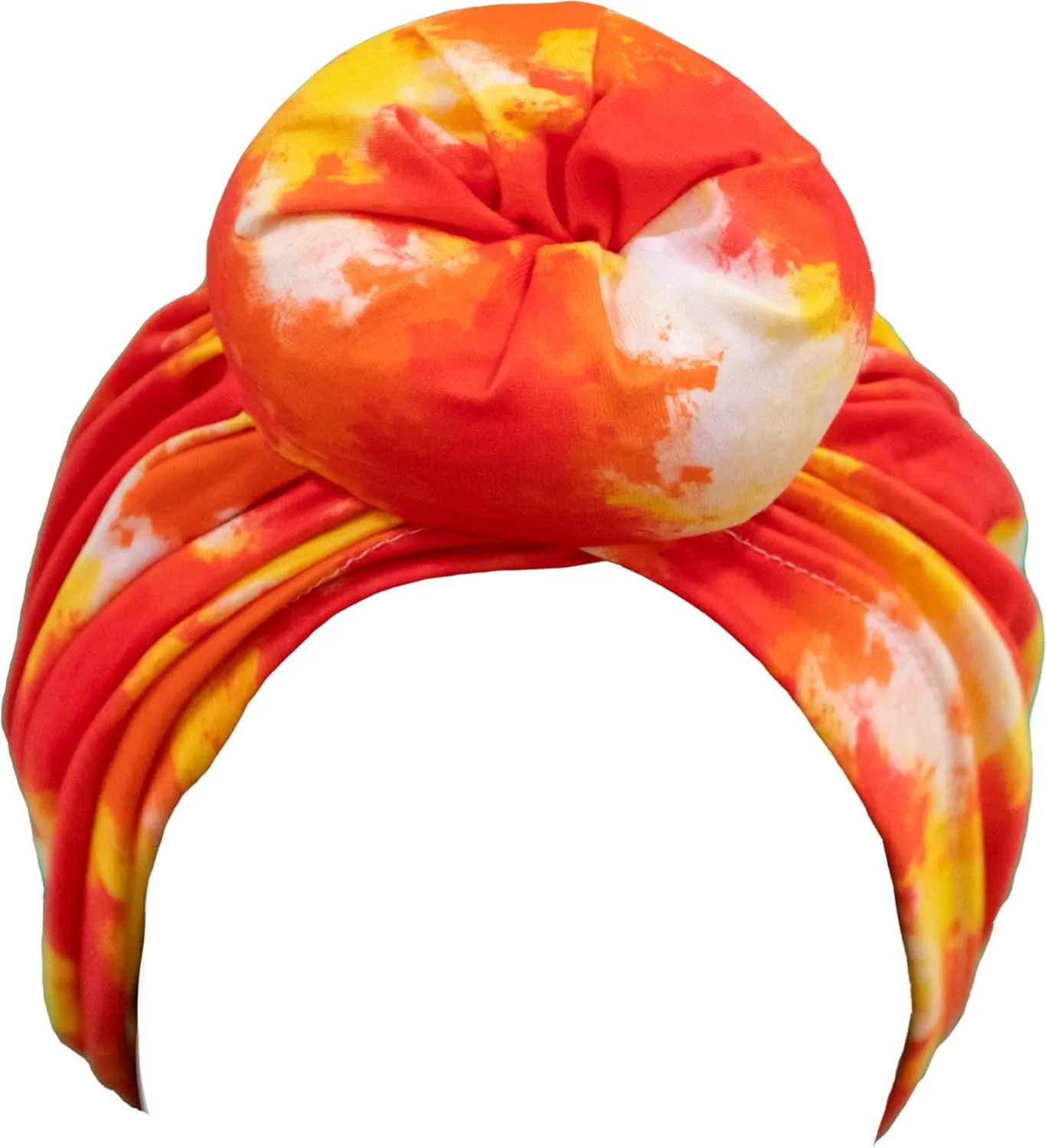 TouchUps Hair Bun Cap Hair Protection Head Wrap Hairbun Cap Wrap African Turban Pattern Headwrap Headscarf