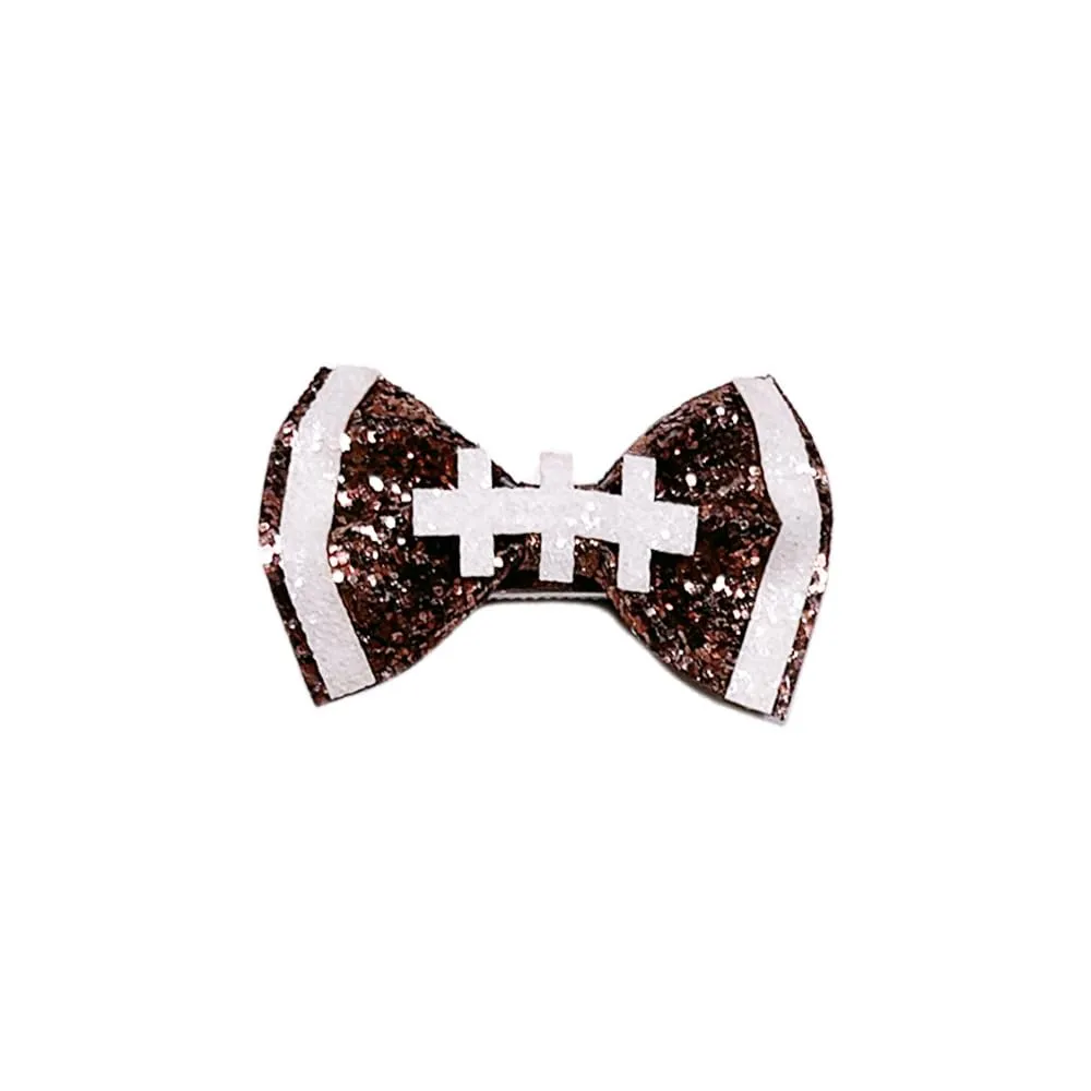 Turban Headband with Football Bows and Hair Band for Baby Girls BBG19 (B3)