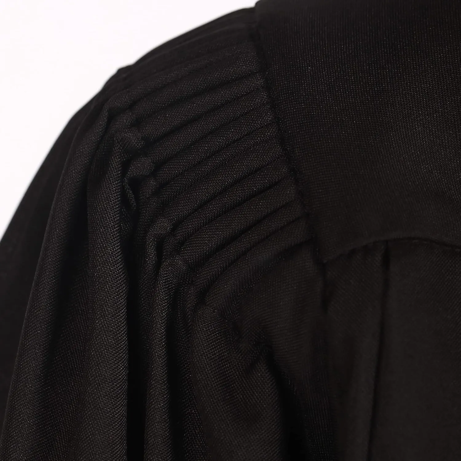 Unisex Deluxe Doctoral Graduation Gown and Doctoral Hood 8 Sided Tam Package