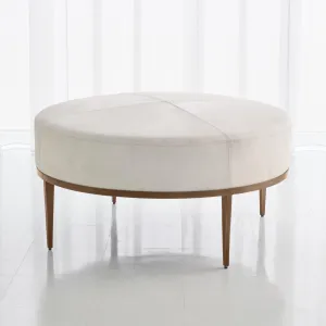 Urban Ottoman w/ Hair-on-Hide